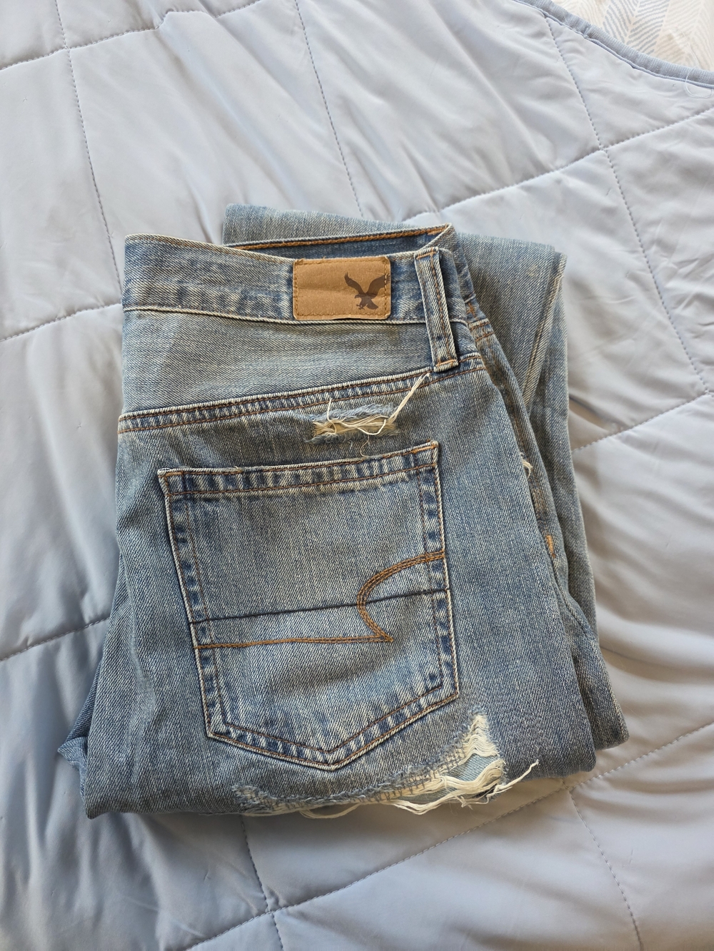 Womens Distressed High Rise Jeans | SZ 4 - Picture 2 of 7